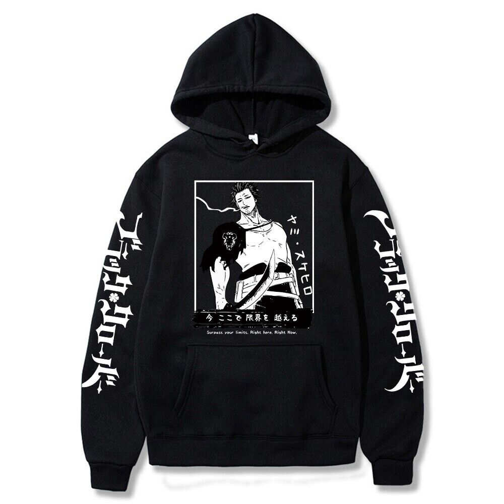 Black Clover "Yami Surpass Limits" Streetwear Hoodie