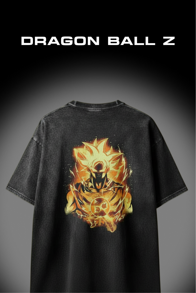 Dragon Ball logo representing Skaiiyprints' collection of vintage t-shirts, hoodies, figures, and accessories for passionate anime fans.