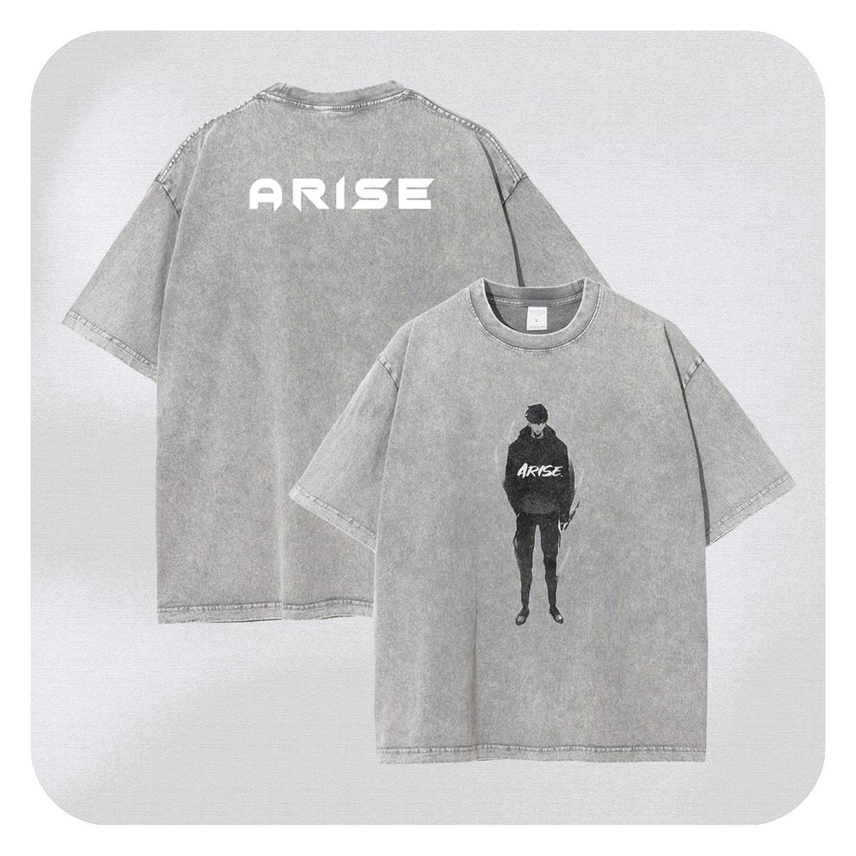 ARISE JIN WOO VINTAGE OVERSIZE TEE
