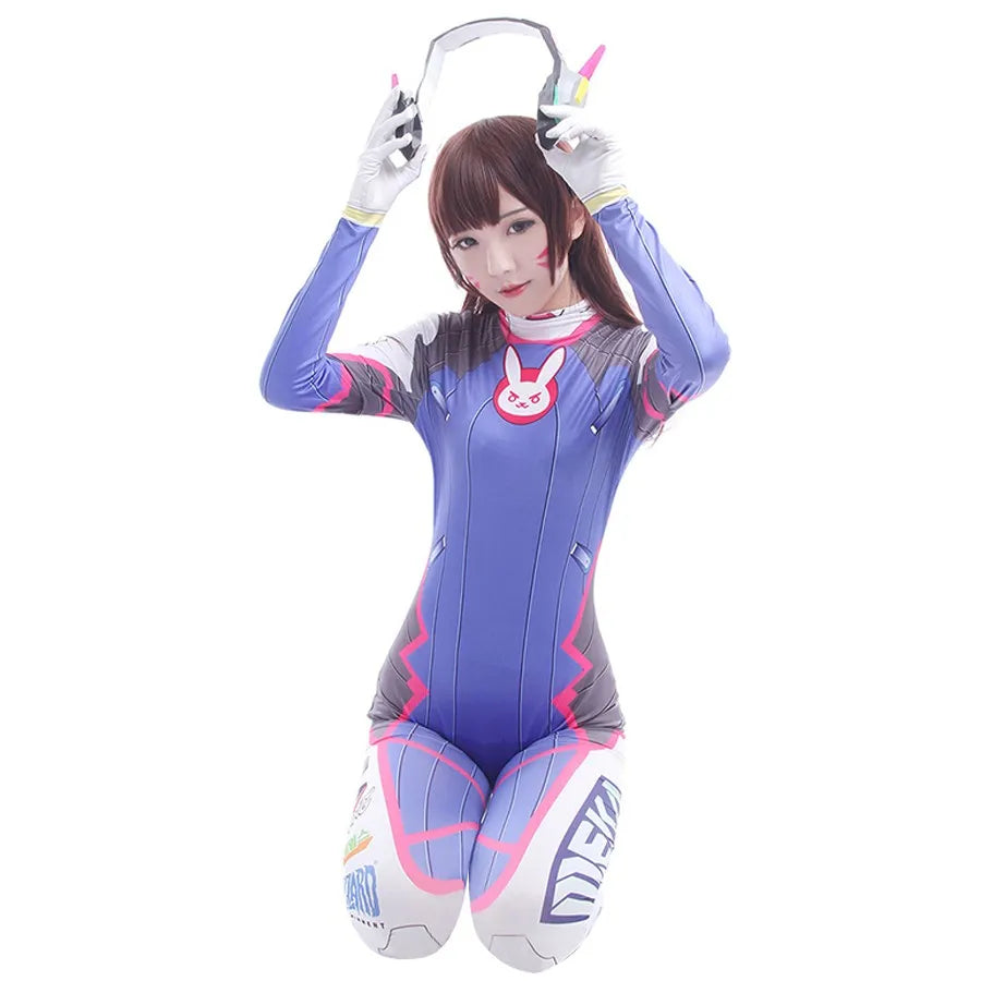 D.Va Overwatch Cosplay Costume