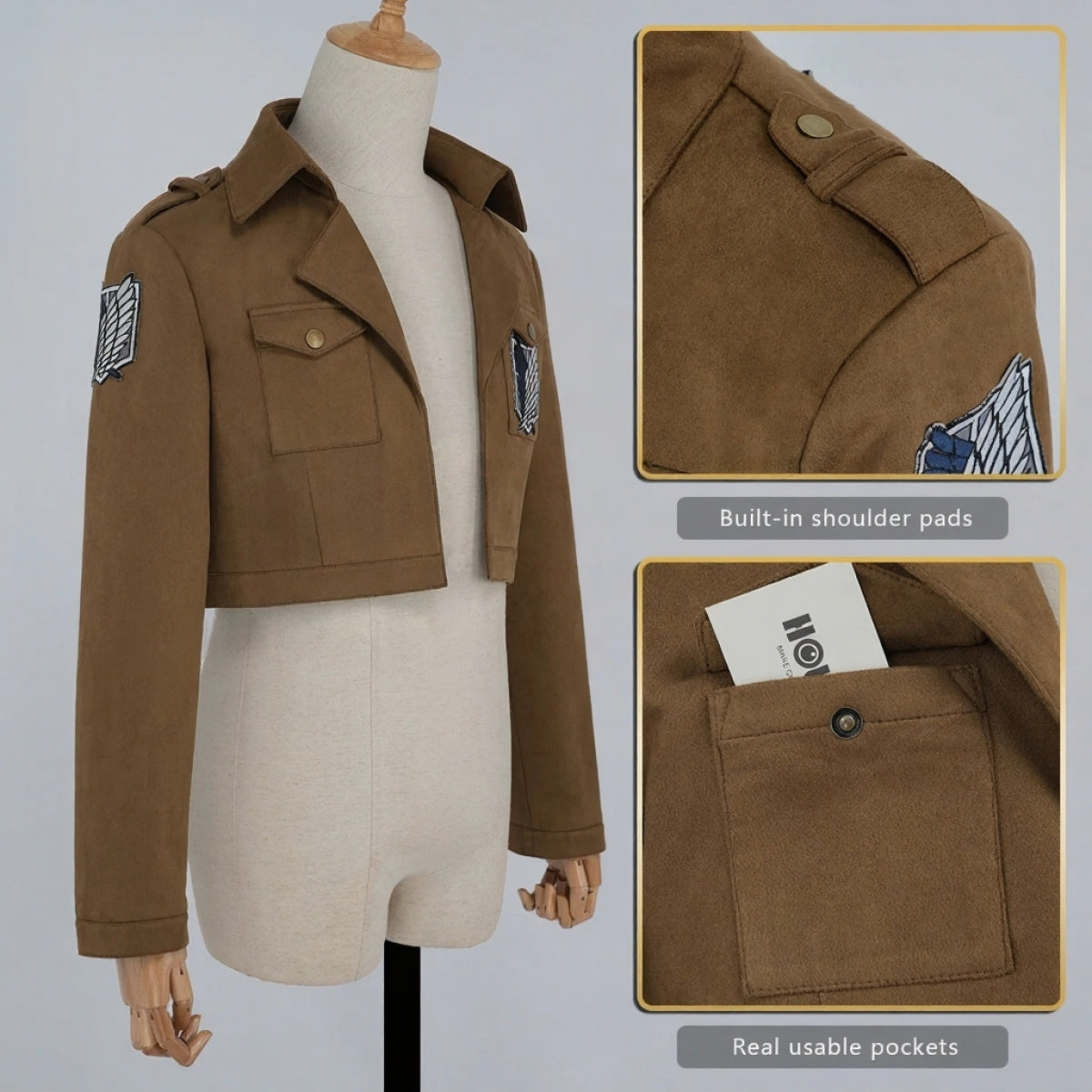 Survey Corps Jacket - Attack on Titan Cosplay