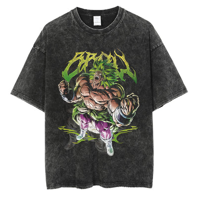 Broly "Maximum Power" Vintage T-shirt #02