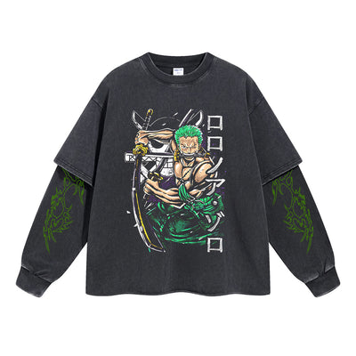 Roronoa Zoro Double Sleeve Tee