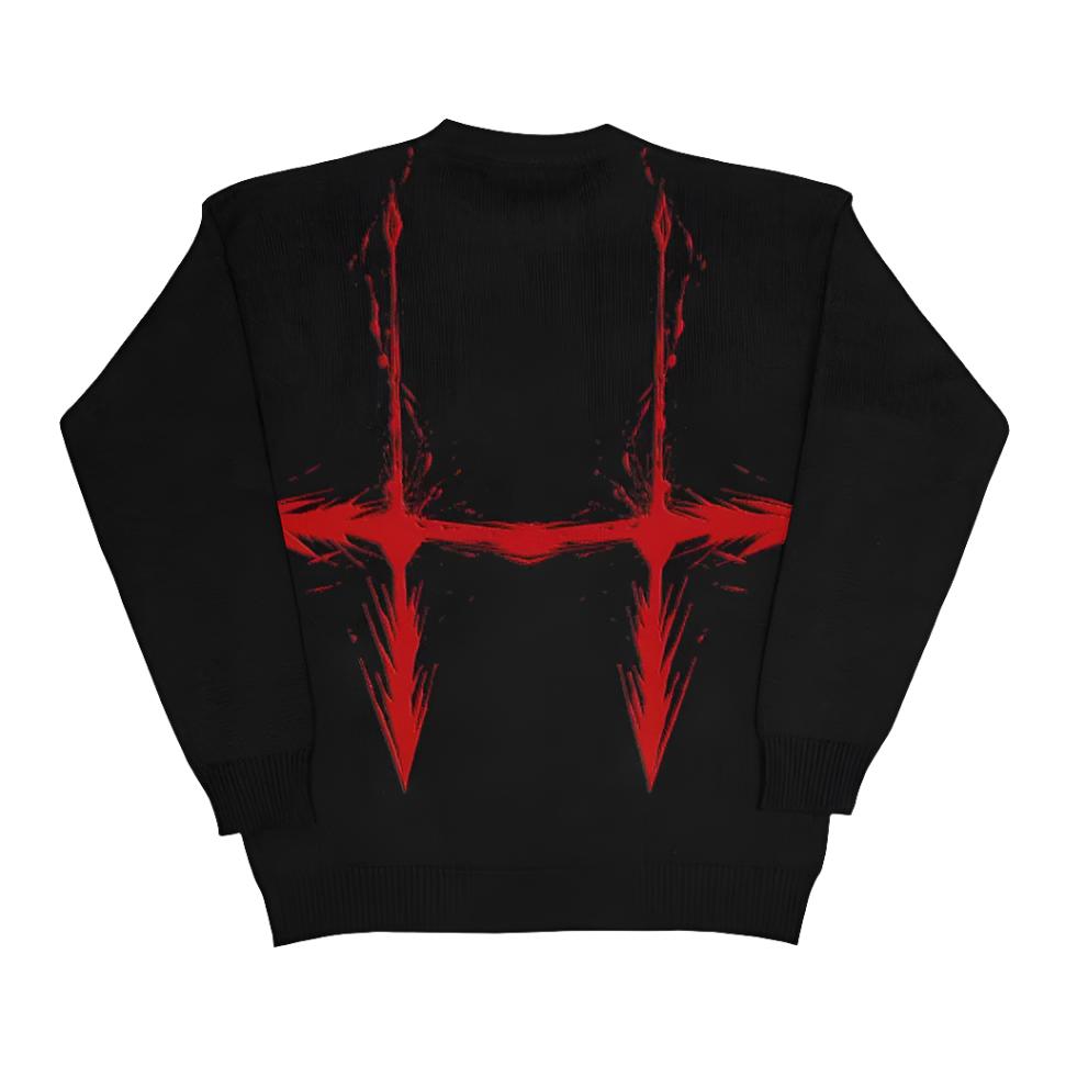 Choso Blood Manipulation Knit Sweater