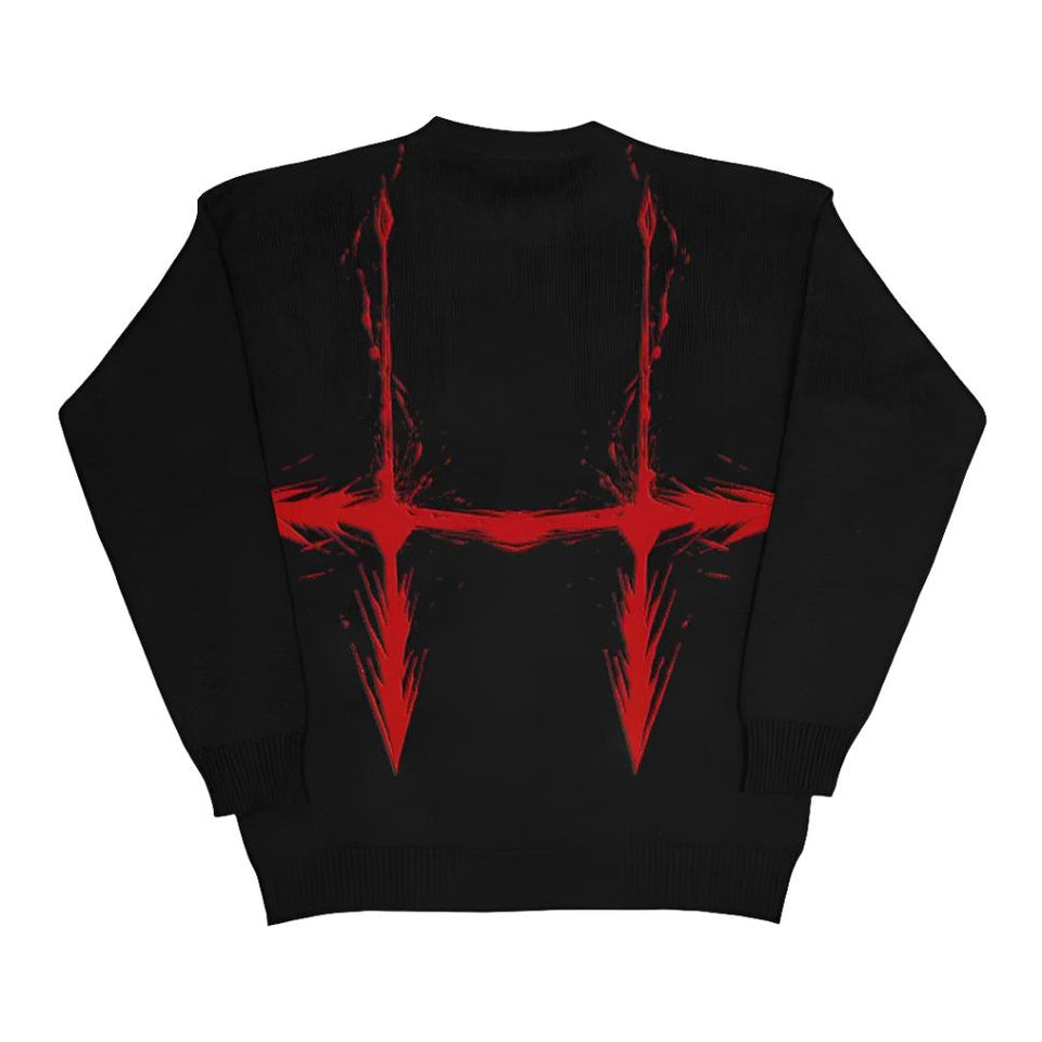 Choso Blood Manipulation Knit Sweater