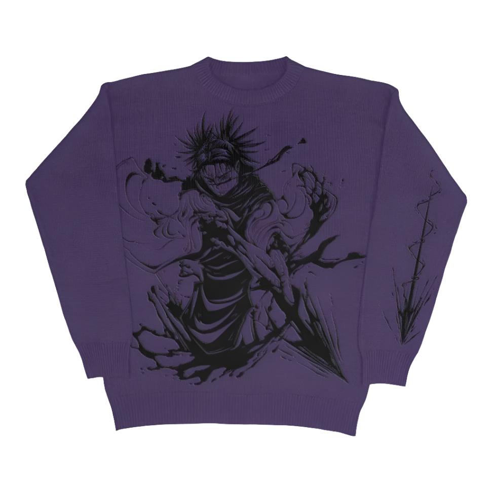 Choso Blood Manipulation Knit Sweater