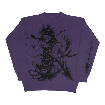 Choso Blood Manipulation Knit Sweater