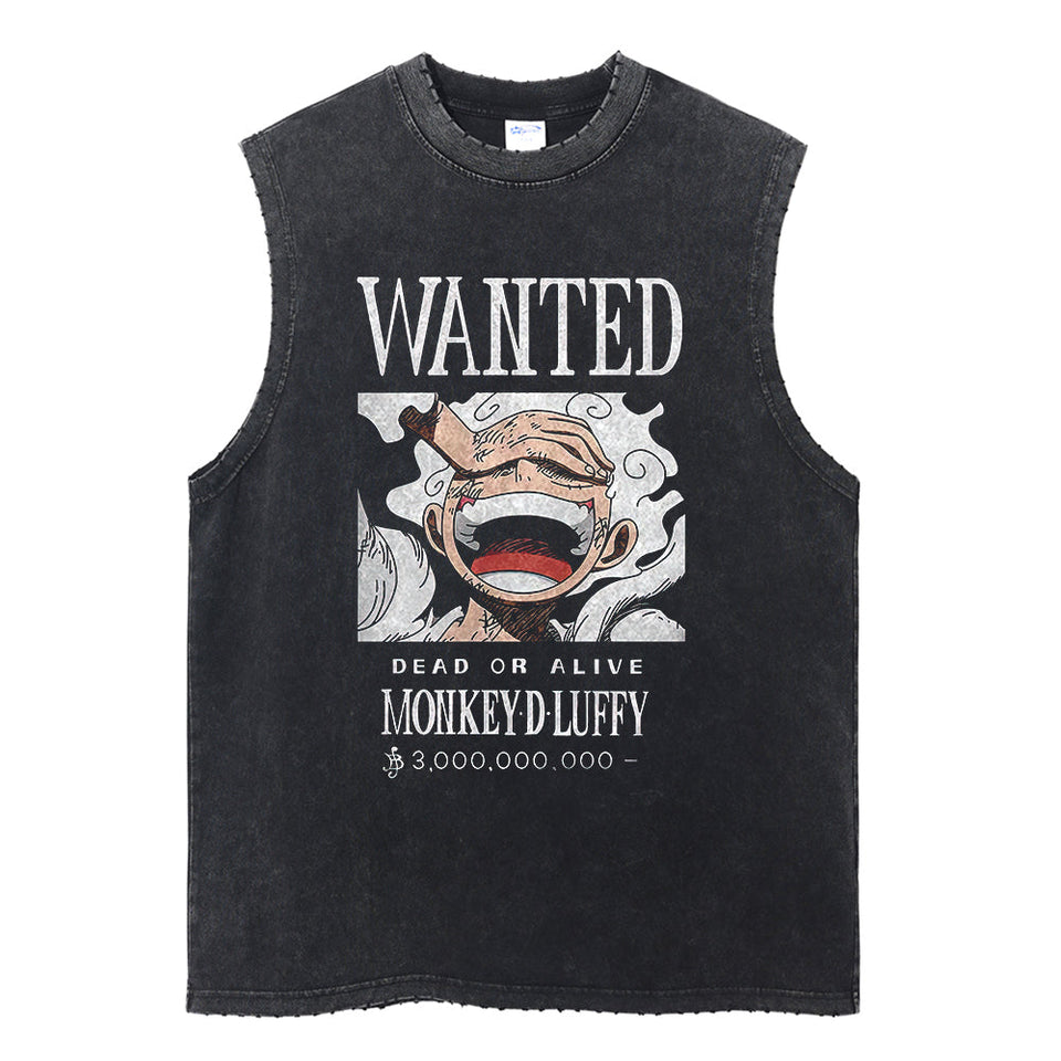 Luffy "Bounty Poster" Vintage Tank Top