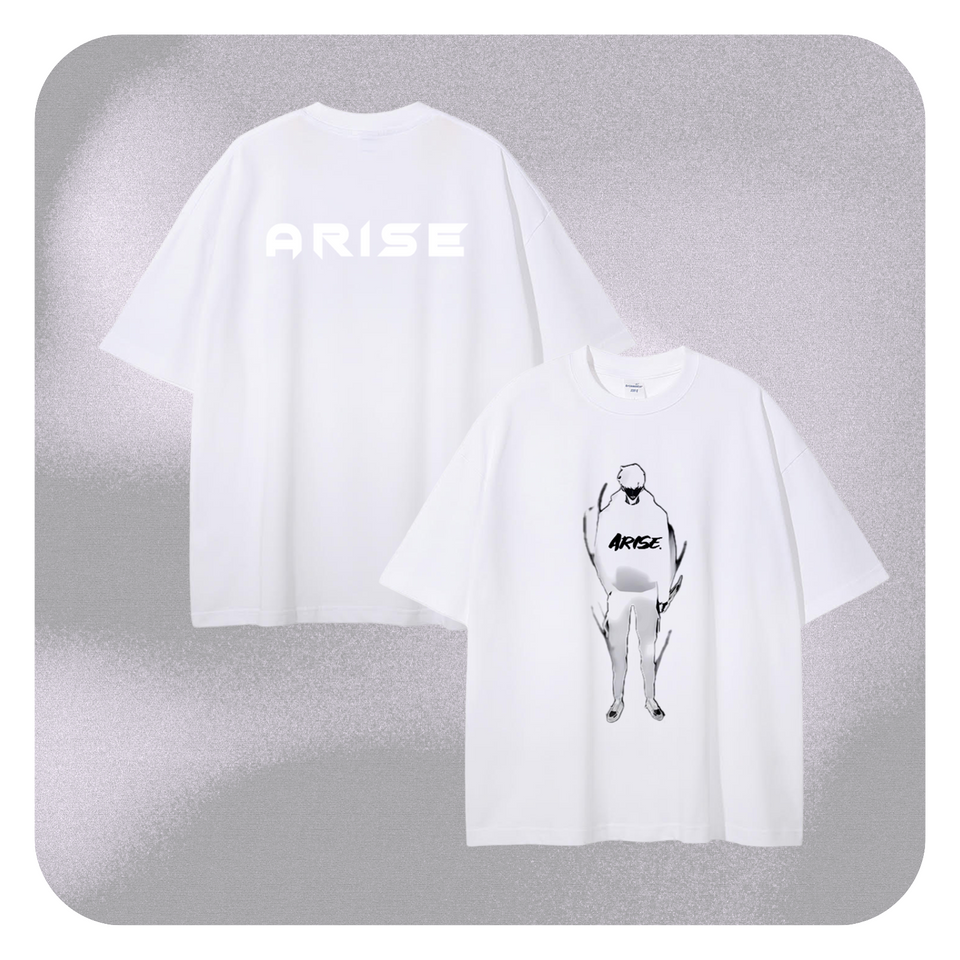ARISE JIN WOO VINTAGE OVERSIZE TEE