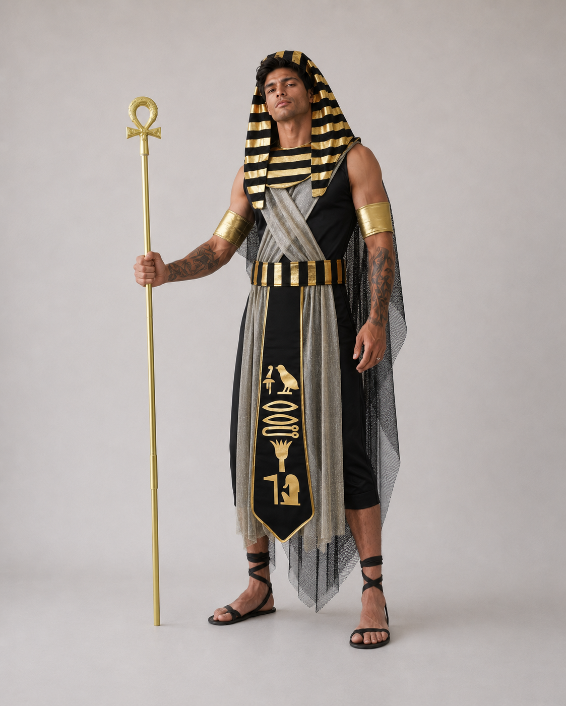 Ancient Egyptian Pharaoh & Queen Costume | Halloween Cosplay