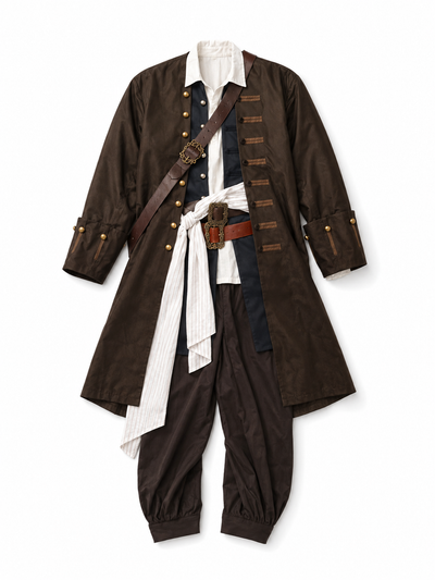 Jack Sparrow Pirates of the Caribbean Halloween Costume