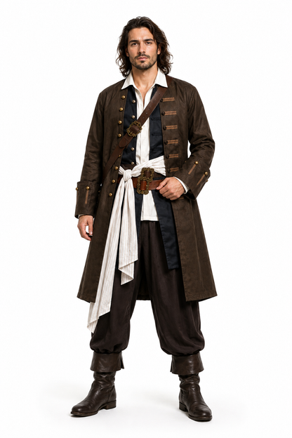 Jack Sparrow Pirates of the Caribbean Halloween Costume
