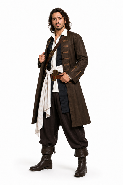 Jack Sparrow Pirates of the Caribbean Halloween Costume