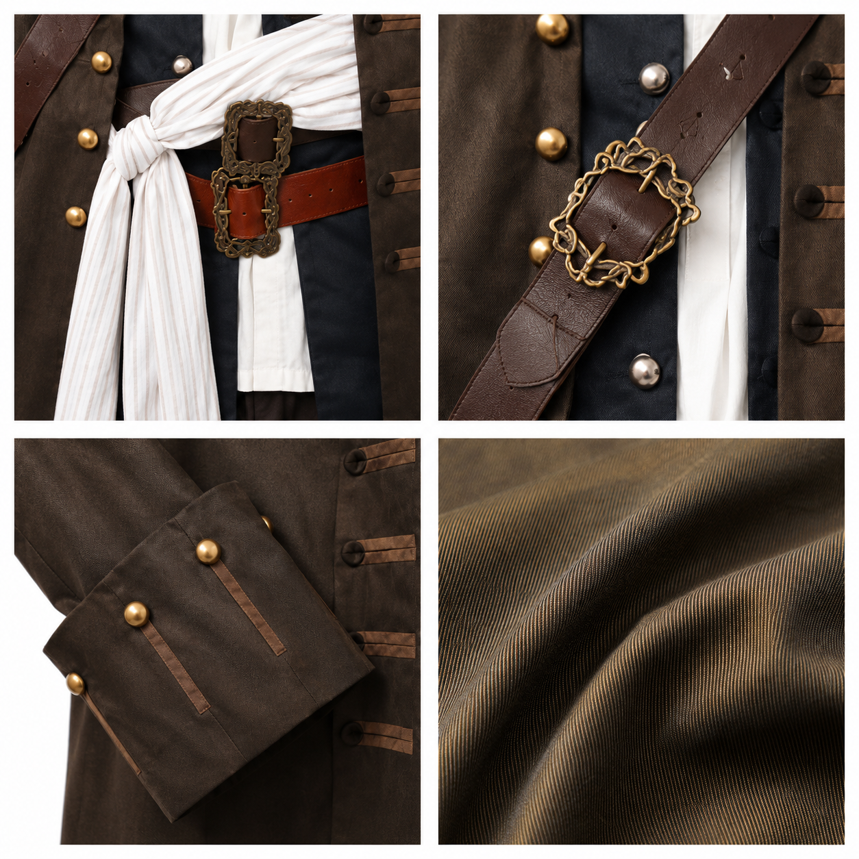 Jack Sparrow Pirates of the Caribbean Halloween Costume
