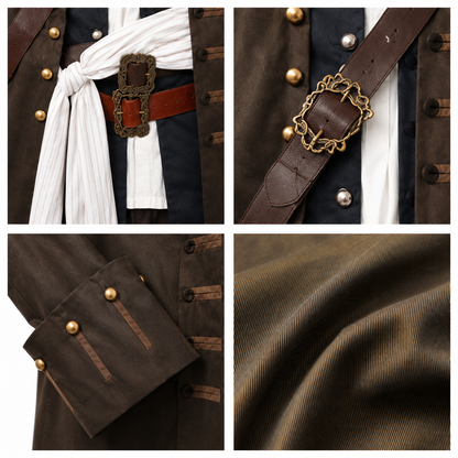 Jack Sparrow Pirates of the Caribbean Halloween Costume