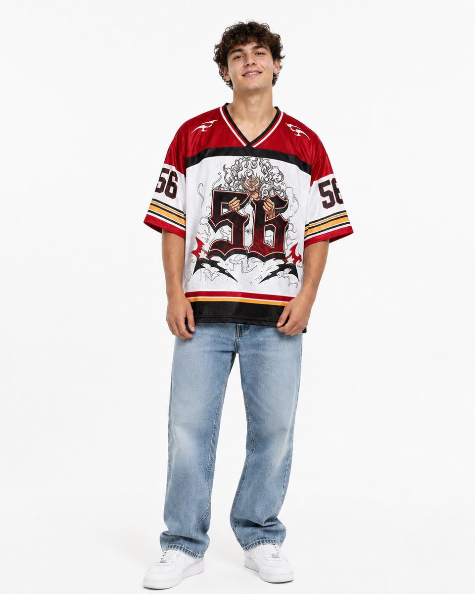 Gear 5 Luffy Anime Soccer Jersey
