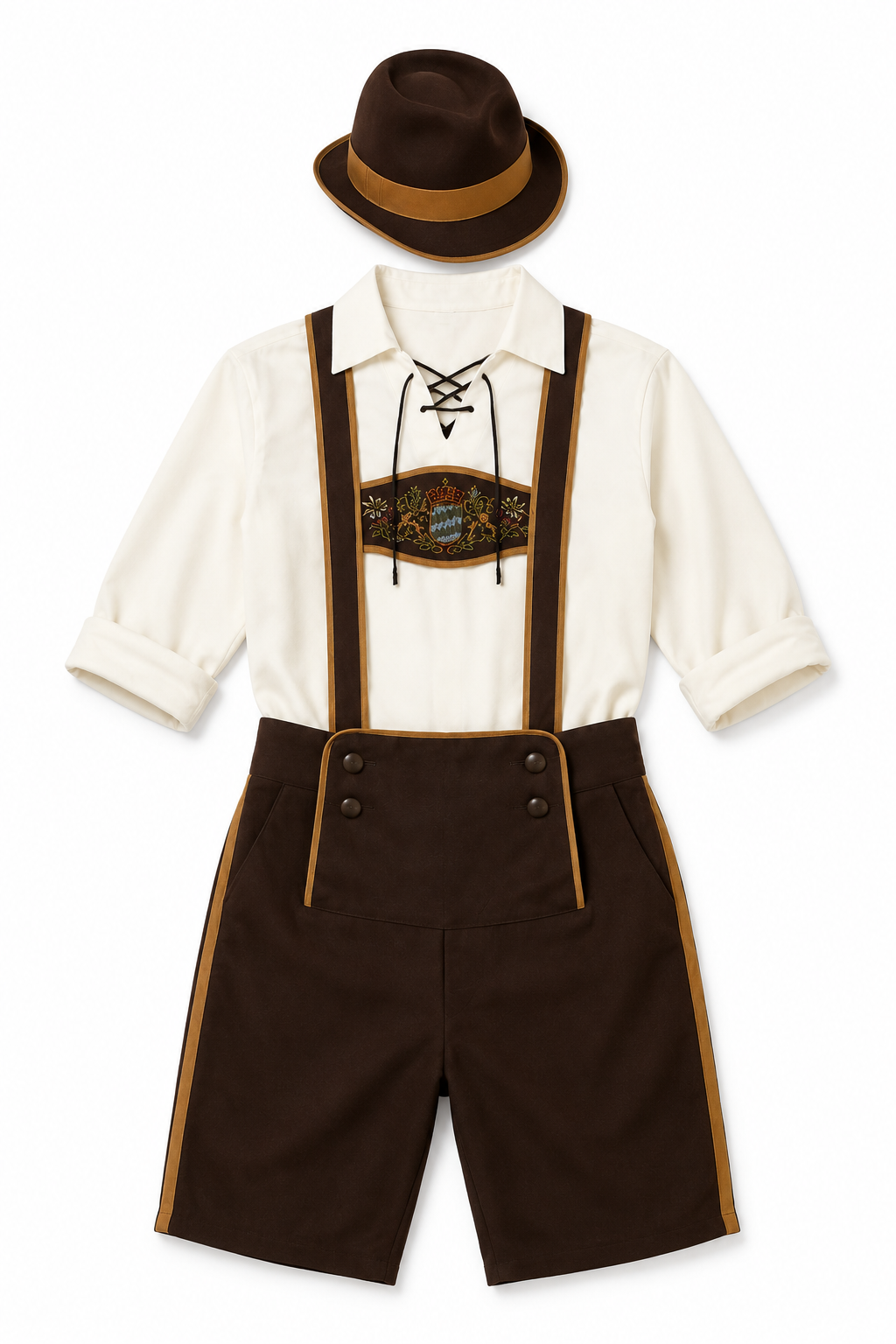 Bavarian Bartender & Waitress Halloween couple Outfit