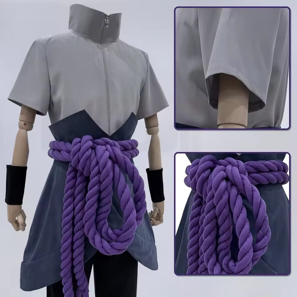 Sasuke Uchiha Full Cloak - Naruto Cosplay Costume