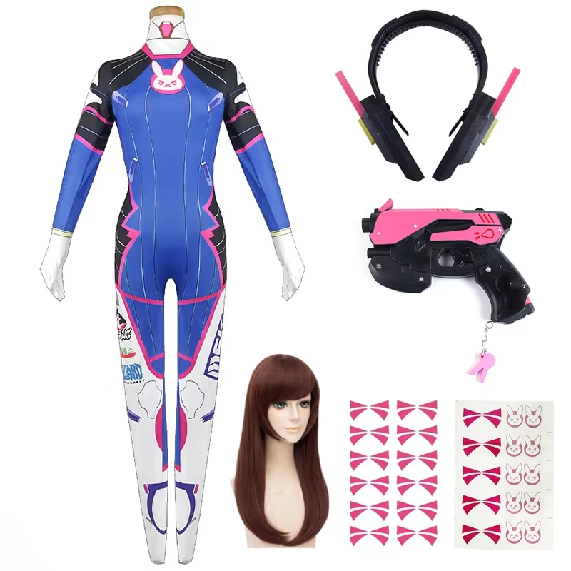 D.Va Overwatch Cosplay Costume