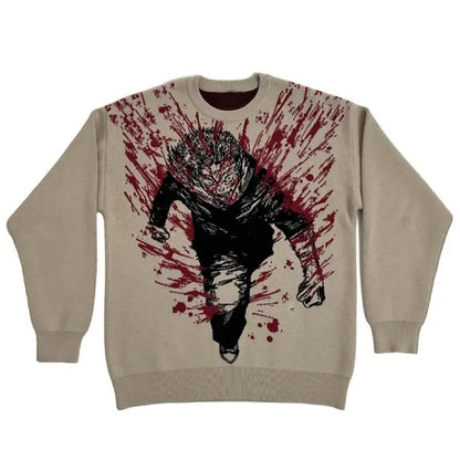 Yuji Itadori Knit Sweater