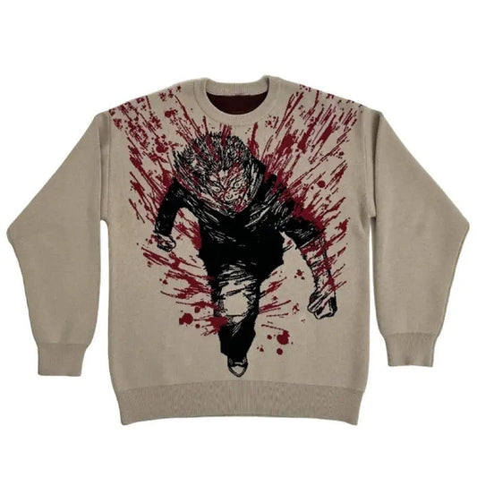 Yuji Itadori Knit Sweater