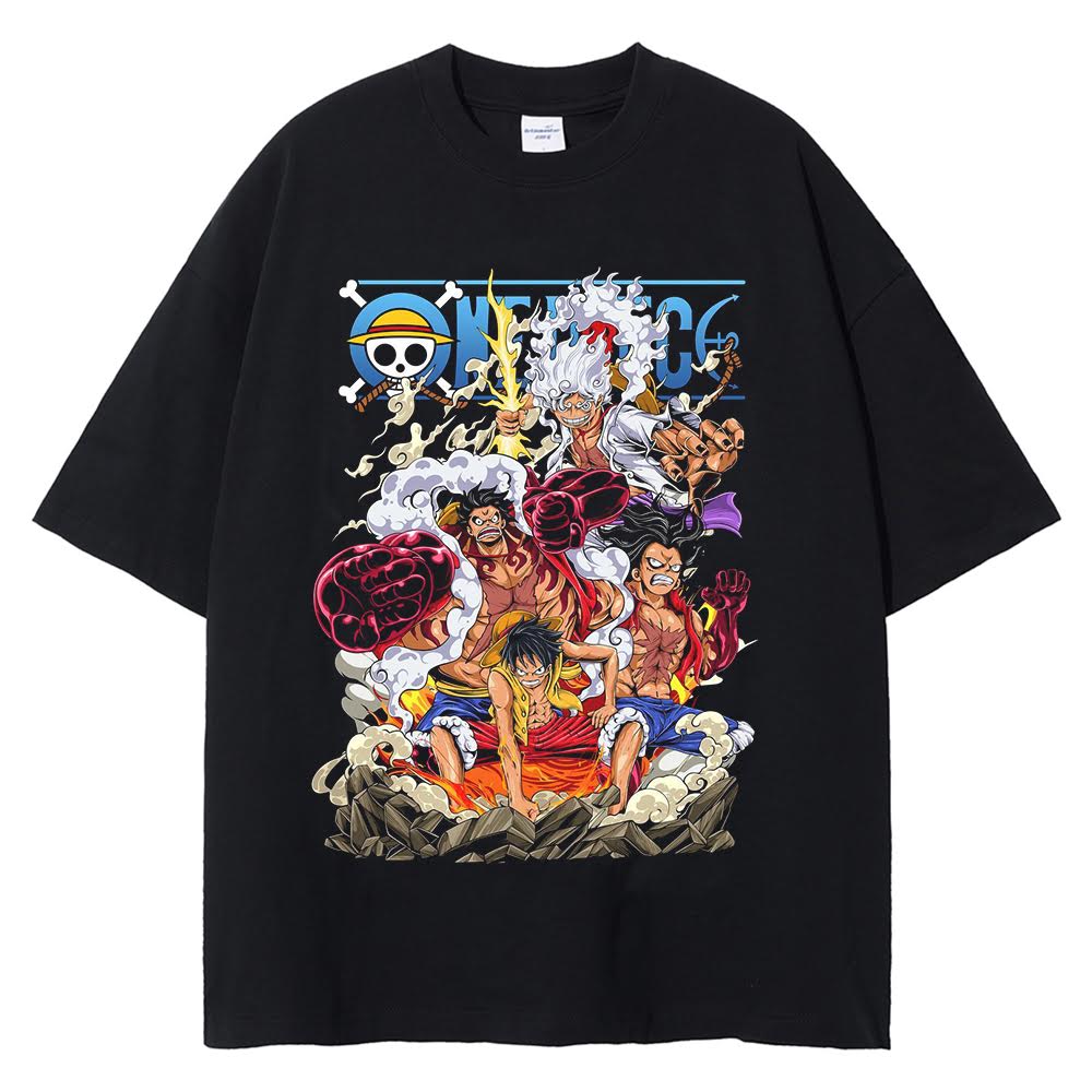 One Piece "Straw Hat Pirates" Vintage T-shirt #01