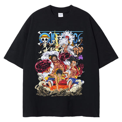 One Piece "Straw Hat Pirates" Vintage T-shirt #01