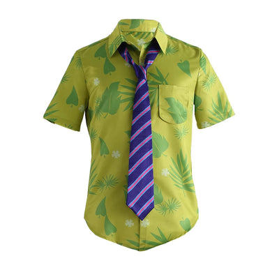 Zootopia Nick Cosplay Shirt With Tie