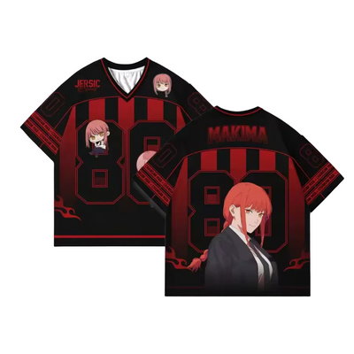Makima Anime Soccer Jersey