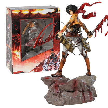 Levi & Mikasa Battle Diorama Set