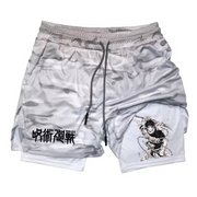 JJK Double Layer Gym Shorts