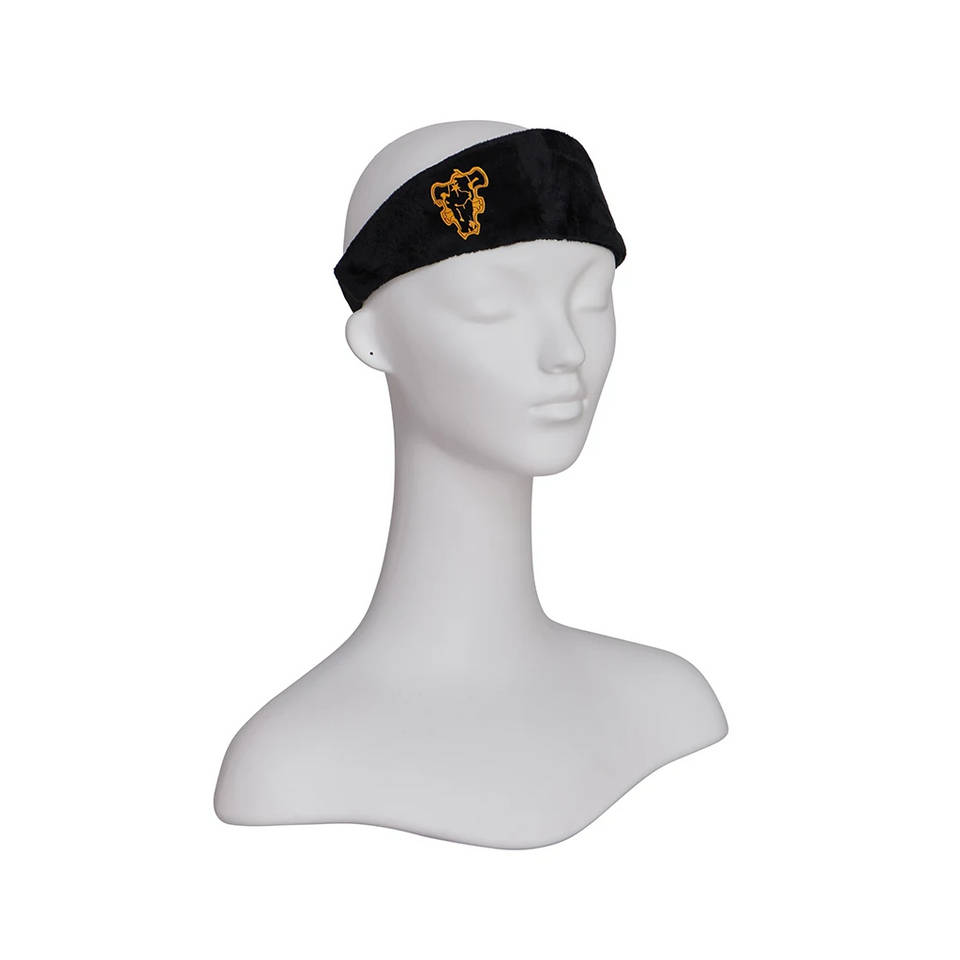 Black Bulls Squad Robe & Headband Set