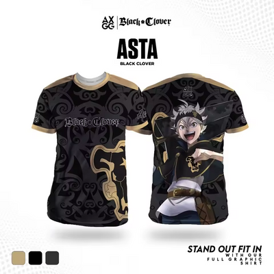 Black Clover Anime Soccer Jerseys