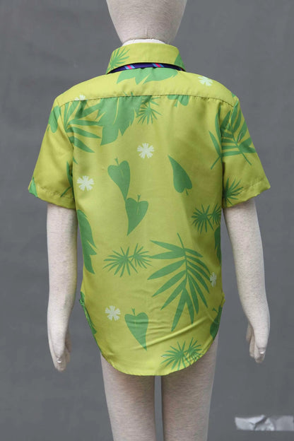 Zootopia Nick Cosplay Shirt With Tie