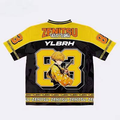 Zenitsu Anime Soccer Jersey