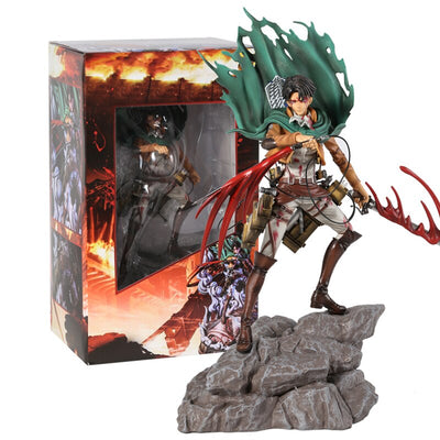 Levi & Mikasa Battle Diorama Set