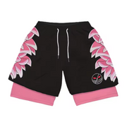 Doflamingo Double Layer Gym Shorts