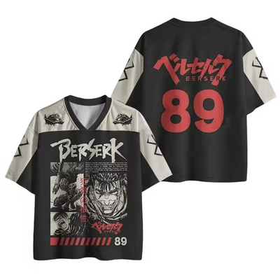 Berserk 89 Anime Soccer Jersey