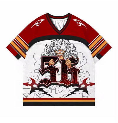 Gear 5 Luffy Anime Soccer Jersey