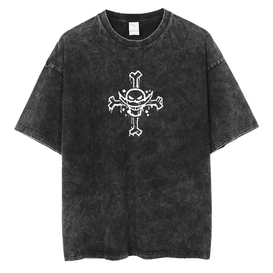 Whitebeard "Strongest Man" Vintage T-shirt #01