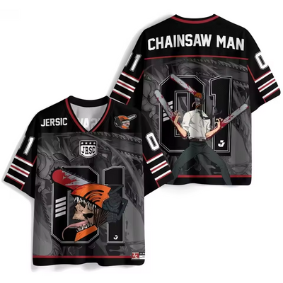 Chainsaw Man Anime Soccer Jersey