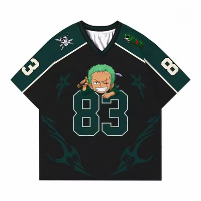 Zoro Anime Soccer Jersey