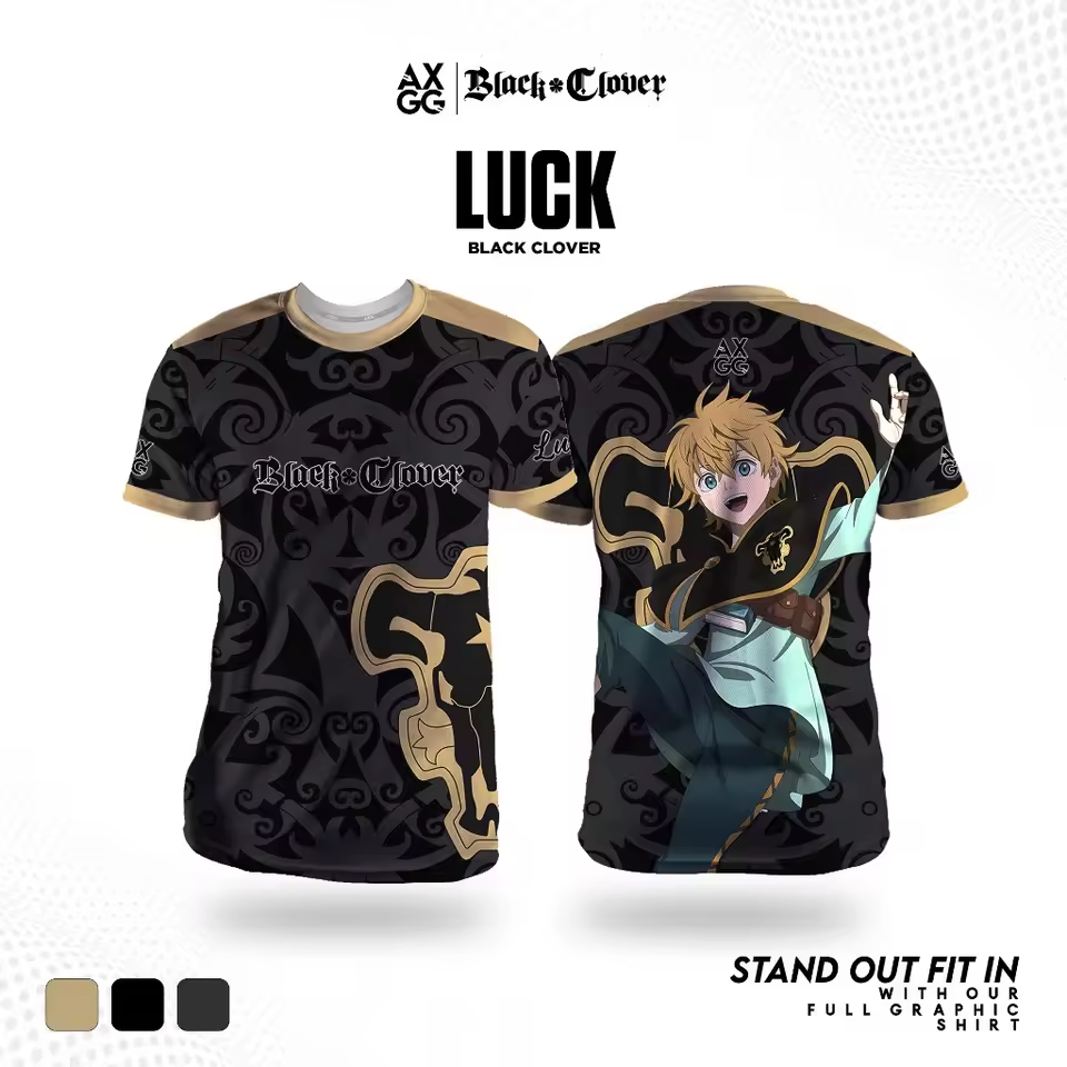 Black Clover Anime Soccer Jerseys