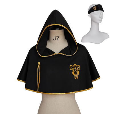 Black Bulls Squad Robe & Headband Set