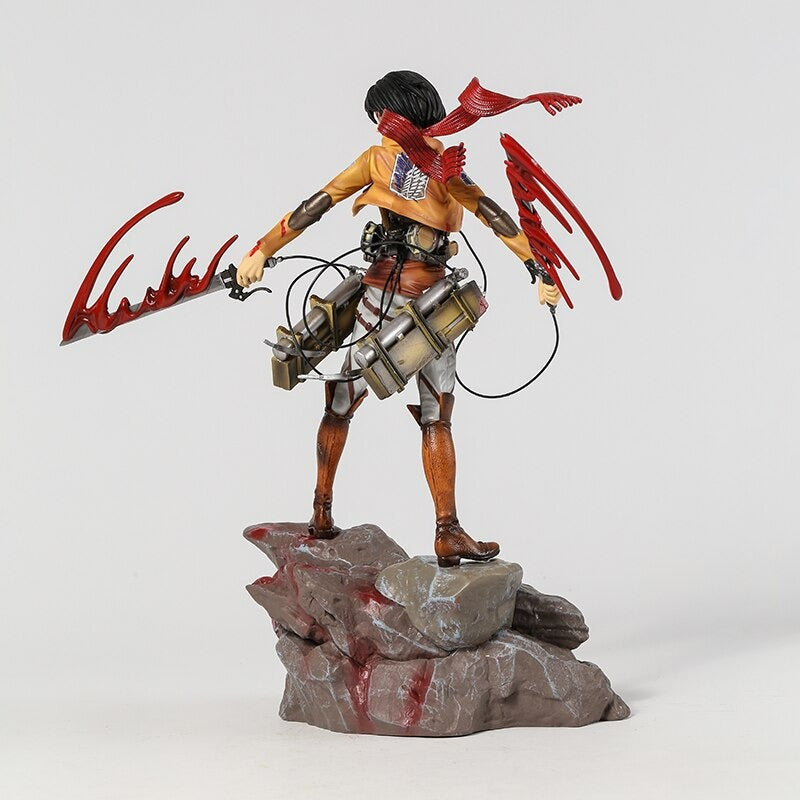 Levi & Mikasa Battle Diorama Set