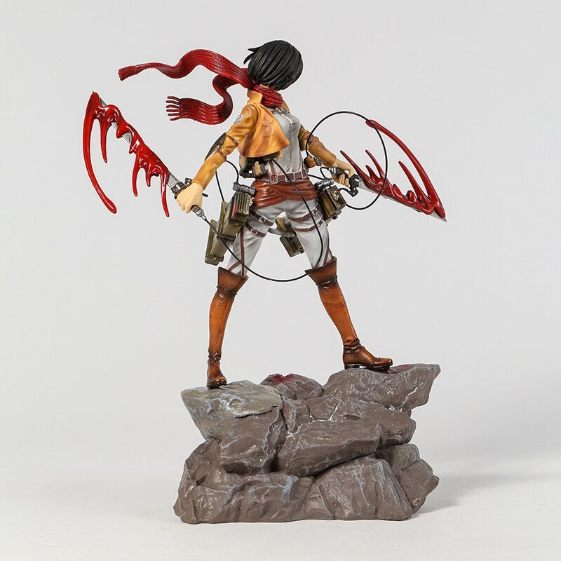 Levi & Mikasa Battle Diorama Set