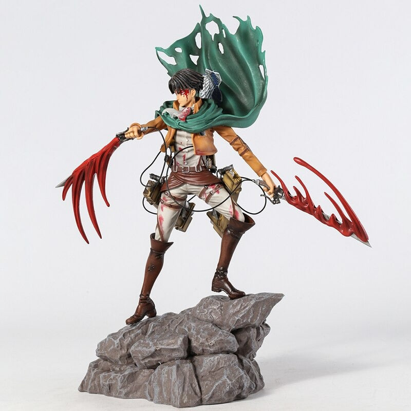 Levi & Mikasa Battle Diorama Set