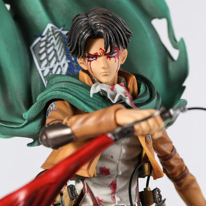 Levi & Mikasa Battle Diorama Set