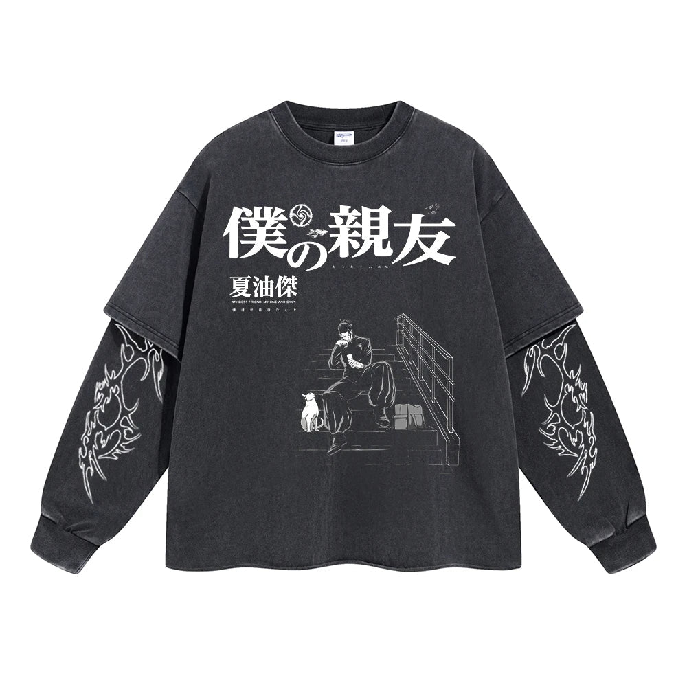Geto Sorcerer of Ruin Double Sleeve Tee