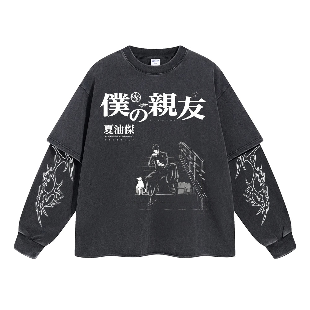 Geto Sorcerer of Ruin Double Sleeve Tee